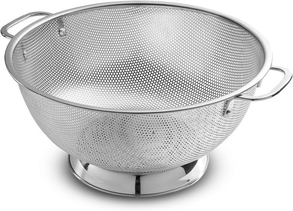 5 Qt Metal Colander with Handle